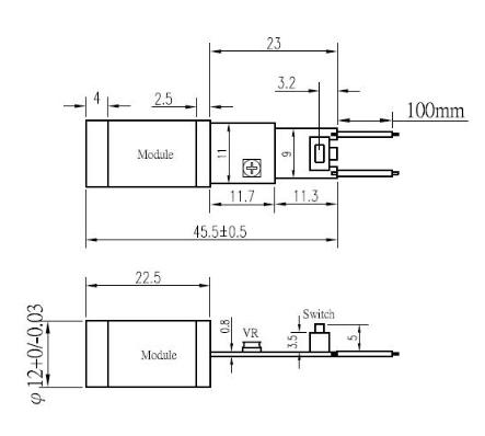 激光模块 fcgm-gd02-xxx图2