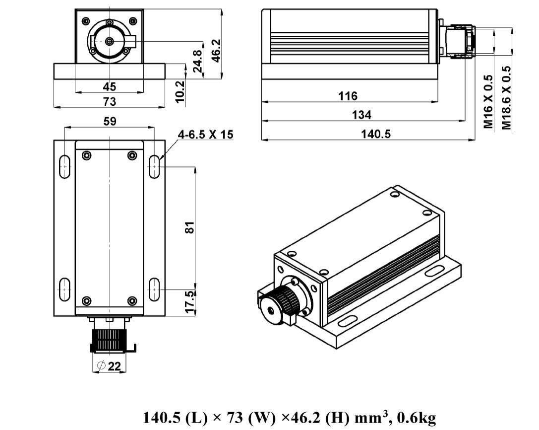 FPYL-532-XXT-SLM DPSS激光器图2