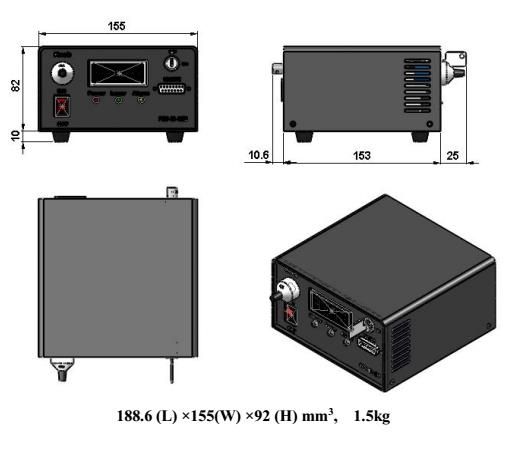 FPYL-532-XXXT-FC105-OEM DPSS激光器图1