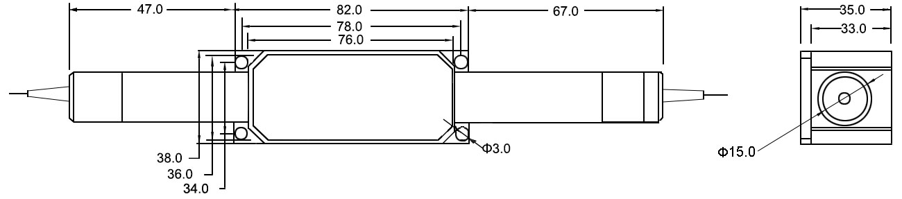 大功率保偏隔离器（50W）图2