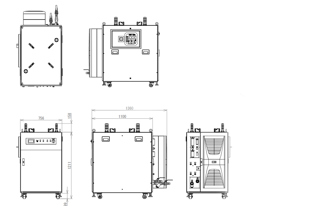 kW-Class高功率光纤激光器产品 ￼FLC-2000M-W图2