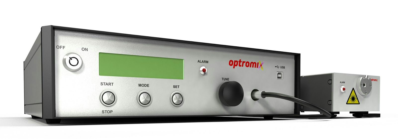 Optromix可调谐波长的绿色光纤激光器Varius 540图1