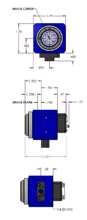 QI-SWIR-HD10高清晰度微型SWIR摄像机图1