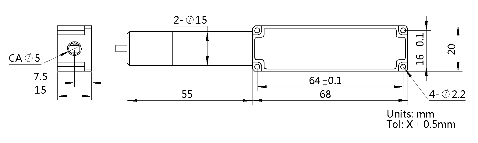 2 μm Fiber to Free Space High Power Isolator图1