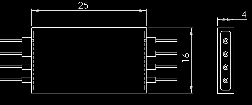 Polarization Insensitive Isolator Array图1