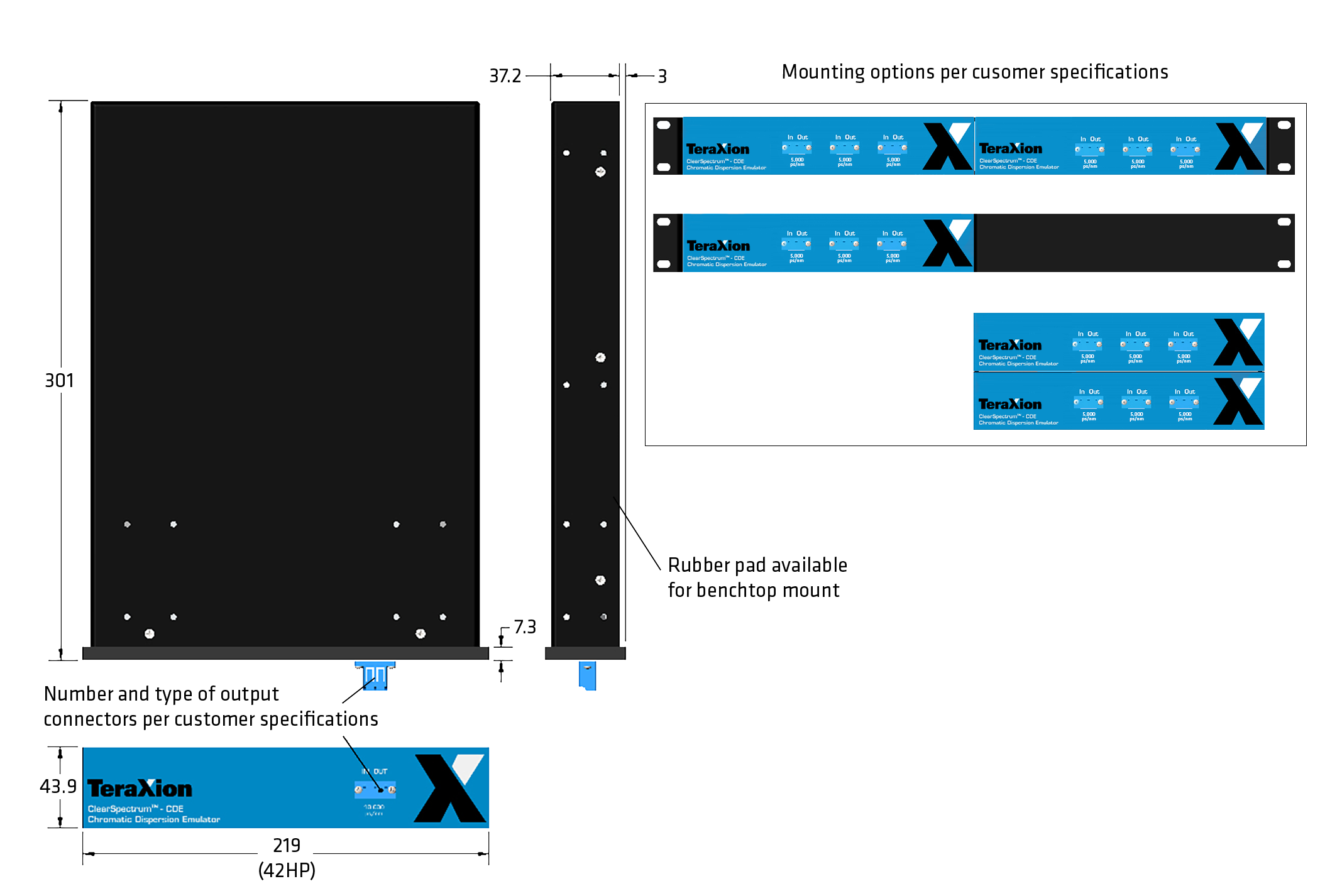 ClearSpectrum™ CDE Chromatic Dispersion Emulator图5