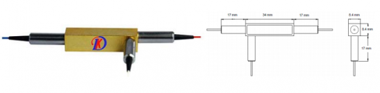 1060纳米偏振不敏感光循环器 光纤隔离器和循环器