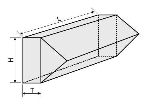 14RPR-1-1 - 直角逆反射棱镜 棱镜
