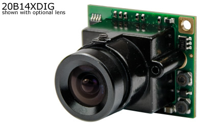 20B14X 1/4/"CMOS彩色板式摄像机 科学和工业相机