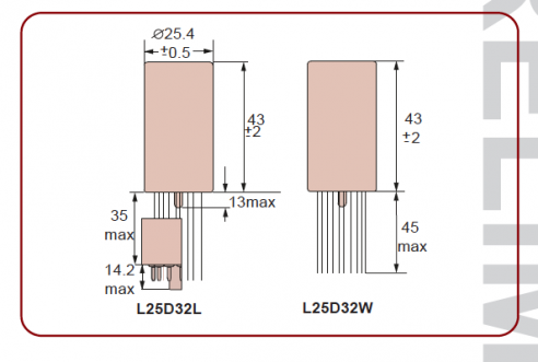 25毫米光电倍增管L25D32系列 光电二极管