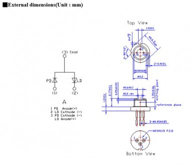 635纳米红色激光二极管U-LD-631041A-预览版 半导体激光器