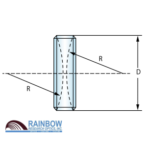 双凹透镜 - BK7 - 球面 光学透镜