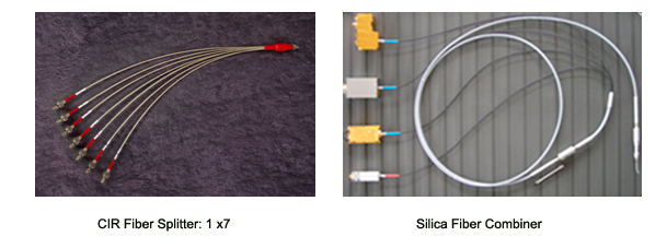 光纤束和转换器。中红外（1.5 - 6.0µm) 光缆