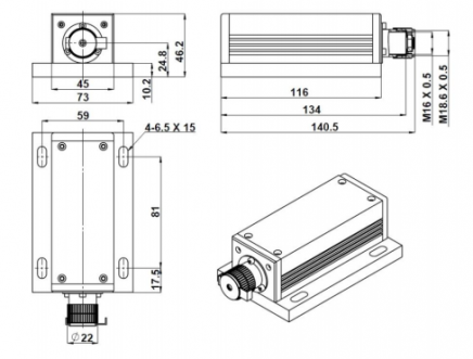 FPYL-660-XXXT DPSS激光器 激光器模块和系统