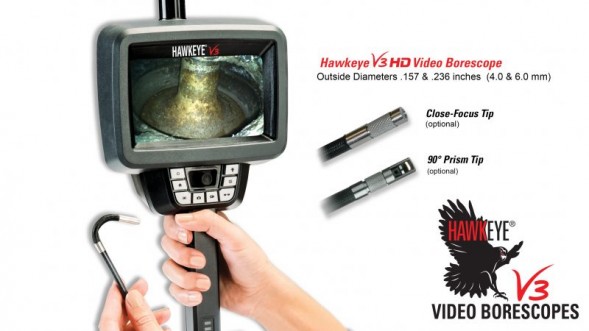 Hawkeye® V3 HD Video Borescopes 孔探仪