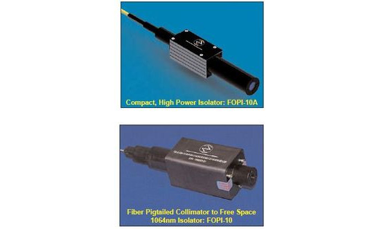 高功率自由空间和光纤尾纤隔离器 光纤隔离器和循环器