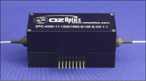 高速偏振控制器-扰频器 epc-3000-11-1300/1550-9/125-S-3u3u-1-1 控制器和扰频器