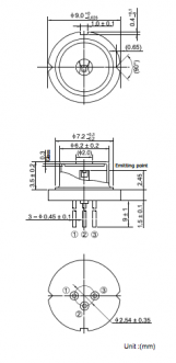 HL40033G 紫色激光二极管 半导体激光器