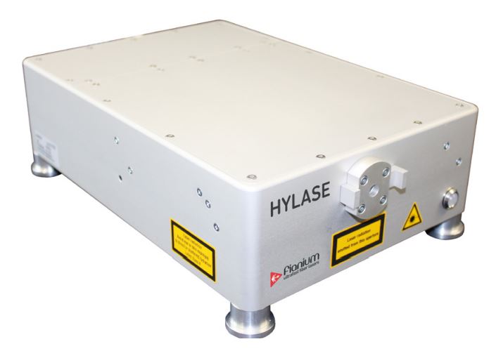 工业皮秒激光器。HYLASE-25-SHG 激光器模块和系统