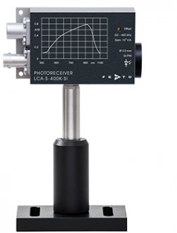 低噪音400千赫兹光接收器，带Si PIN光电二极管LCA-S-400K-SI 光电探测器