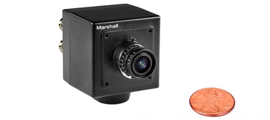 马歇尔电子CV502-MB/M迷你广播式POV摄像机 科学和工业相机