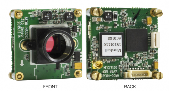 马歇尔电子V-1292B-2MP/V-1292-2MP彩色板摄像机 科学和工业相机