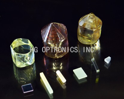 HG Optronics的Nd:YVO4晶体 激光晶体