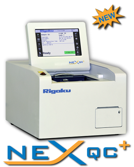 NEX QC+ QuantEZ - Energy Dispersive X-ray Fluorescence 光谱分析仪