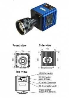 PK52165-C PCIe CCD CAMERA 科学和工业相机