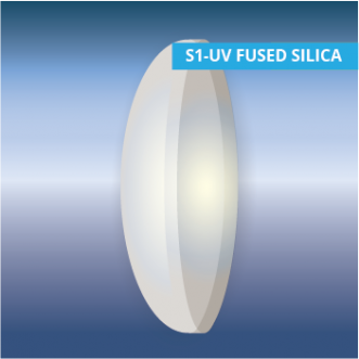 平凸透镜S1-UV级熔融石英玻璃 光学透镜