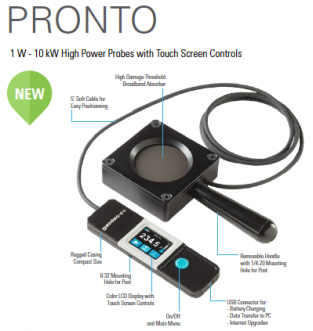 PRONTO-500高功率探头带触摸屏控制 激光功率计
