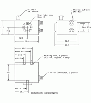 Q-SWITCH 27MHZ, 3MM SHEAR, BARBED FITTINGS 电光调制器(EOM)