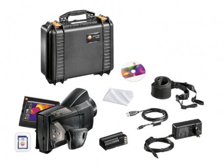 testo 885套件 - 带有三个镜头的热成像仪 科学和工业相机