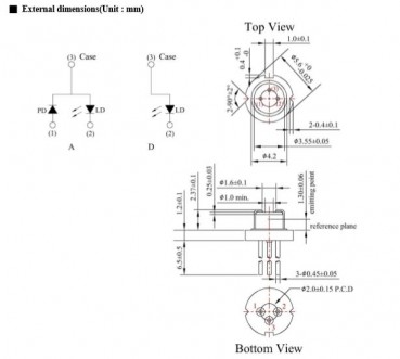 U-LD-650573A/D 激光二极管 半导体激光器