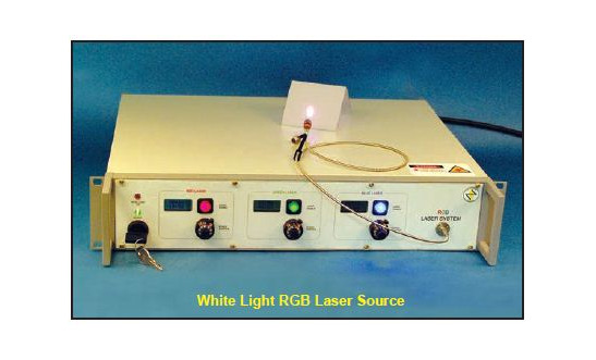 白光激光源 - RGB-100-405/532/635 激光器模块和系统