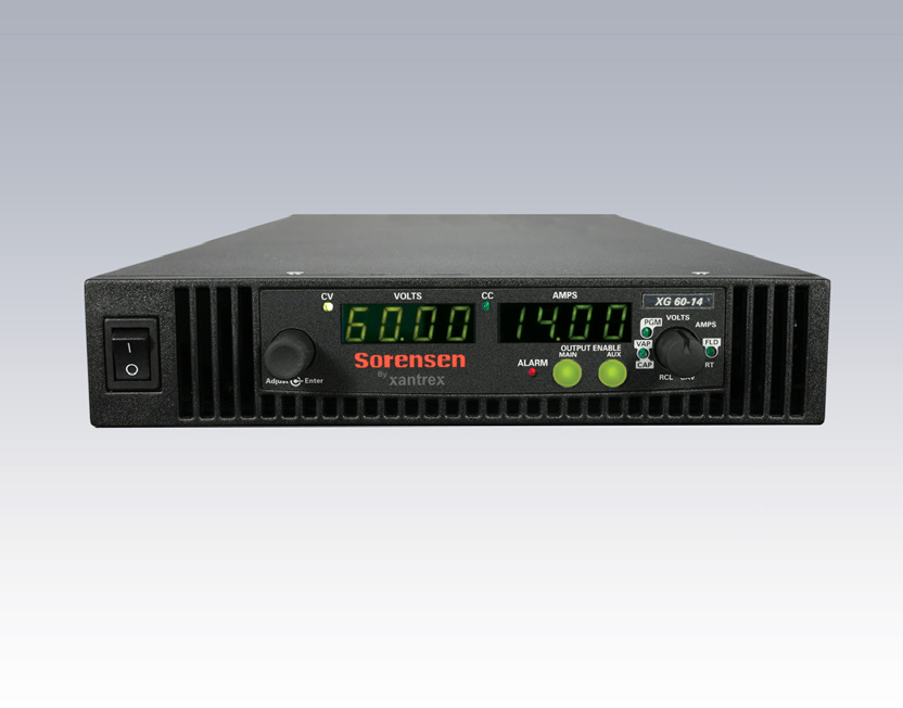 850W、1U半机架型可编程直流电源Sorensen XG 850系列 激光器模块和系统