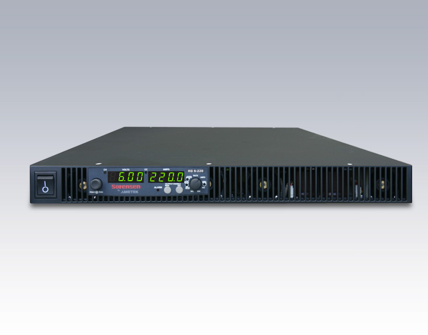 1500 W、1U可编程直流电源Sorensen XG 1500系列 激光器模块和系统