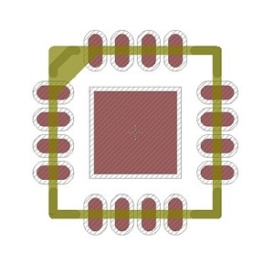 EOC SiC UV APD 1.45-QFN-16 光电二极管