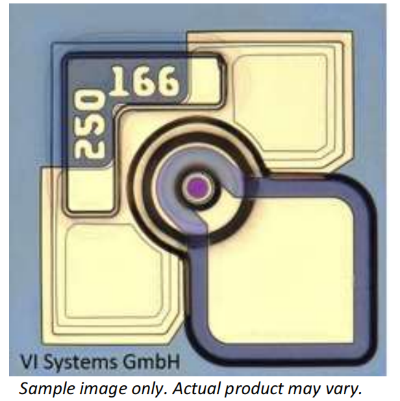 VM100-910-SG-qSM-Cxx 垂直腔面发射激光器（VCSEL）芯片