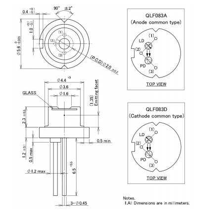 QBB4M01 半导体激光器